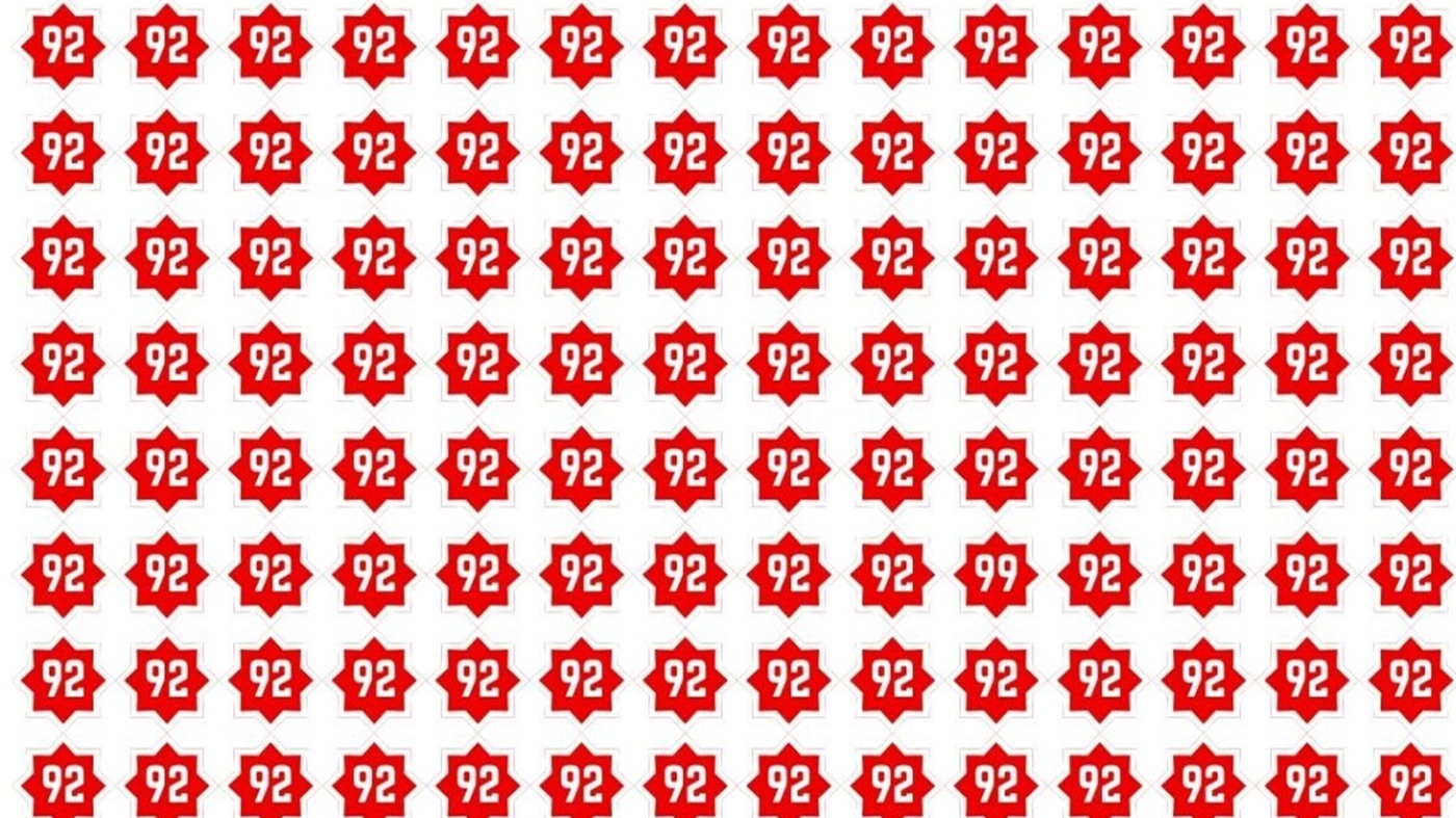 Test de inteligență | Identificați numărul 99 în această poză! Doar 1% reușesc
