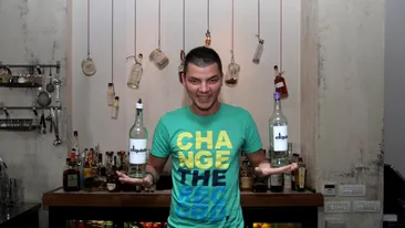 Valentin Luca, barmanul de la Românii au Talent: Mi-am dat cu o sticlă în tâmplă şi am căzut la pământ! Vezi ce s-a întâmplat!