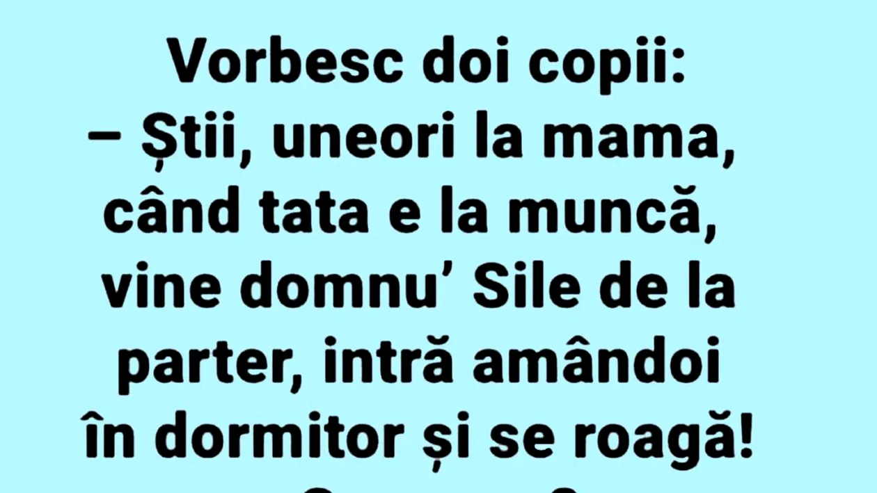 BANCUL ZILEI | Domnu' Sile de la parter