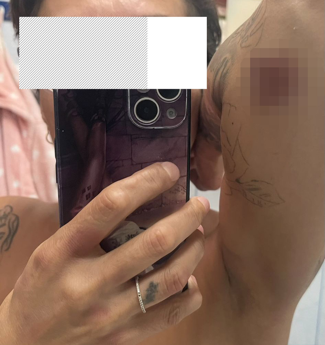 Cristina, fosta iubită a lui Andre Bîrleanu., a fost agresată de model