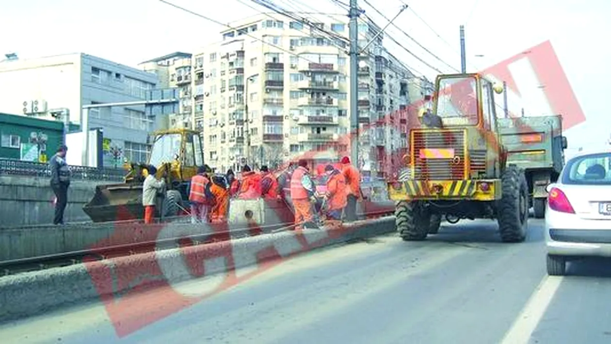 Circulatie blocata pentru odihna muncitorilor