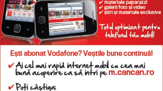 Promotia de pe m.cancan.ro continua! Aproape jumatate dintre premiile puse la bataie isi asteapta castigatorii! Si tu poti castiga un telefon sau marele premiu o super tableta!