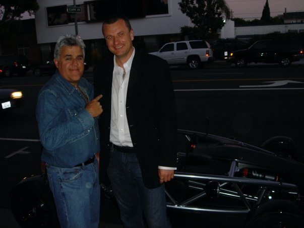Paul Mantea, alături de... Jay Leno