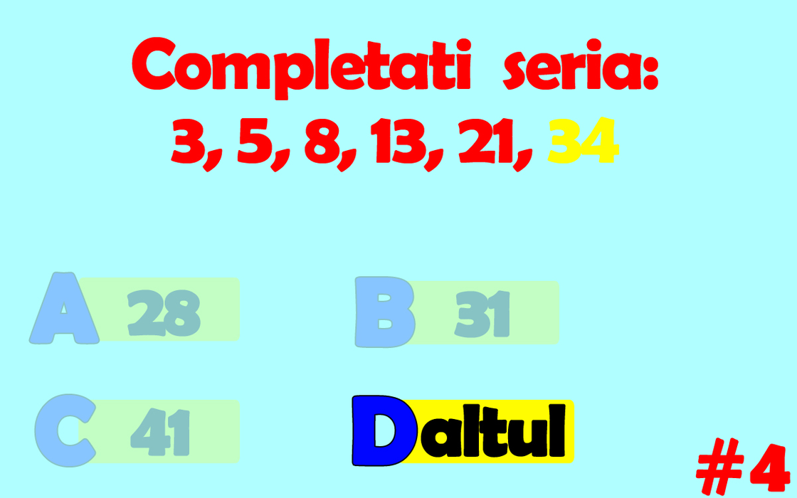 Testul IQ cu 10 întrebări foarte dificile | Prima: Ce număr urmează în seria 1, 2, 2, 4, 4, 6, 8, 8, 16?
