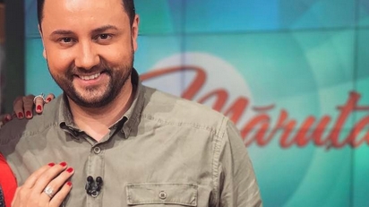 Cătălin Măruţă le-a prezentat-o tuturor pe noua lui colegă! E blondă, e celebră şi e soţia unui campion