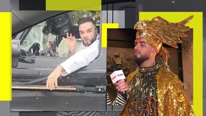 De la foarfecă şi pieptăn a trecut la ameninţări! Cum arată "Faraonul Sclipicios" când nu e "bad boy" în trafic