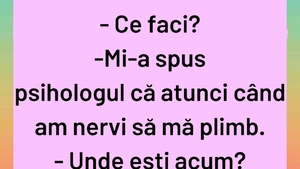 BANCUL ZILEI | Sfat psihologic