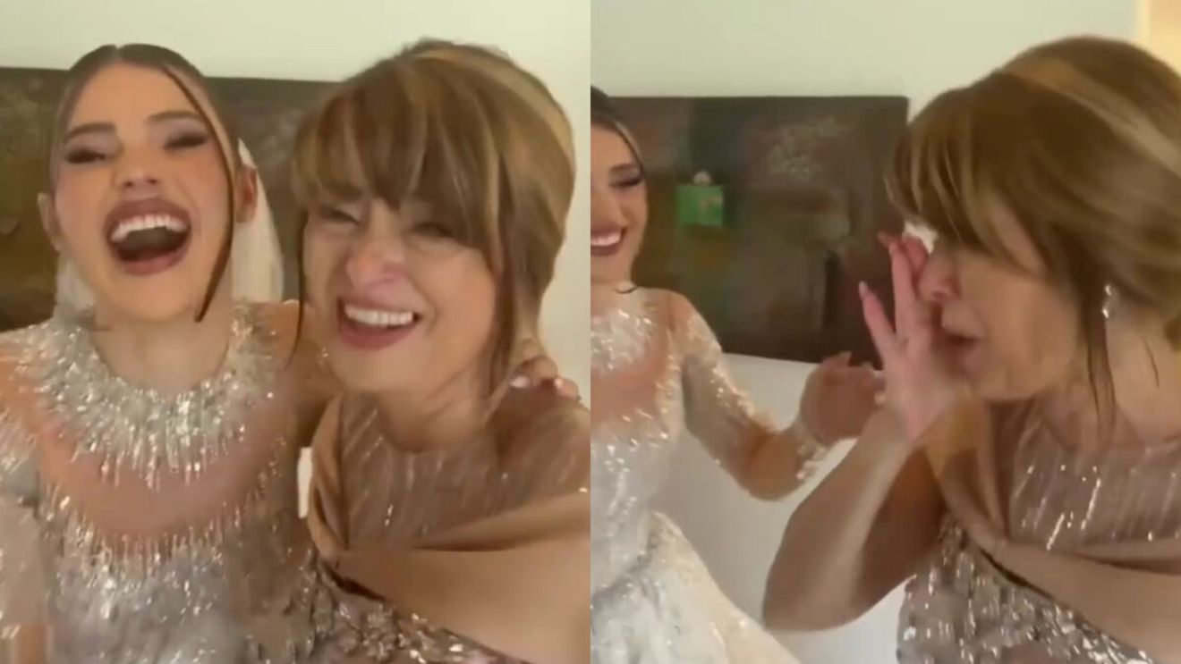 Cum s-a îmbrăcat soția lui Mugur Mihăescu la nunta fiicei sale. Soacra mică, apariție demnă de covorul roșu!