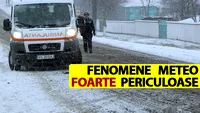 ANM anunță fenomene meteo foarte periculoase. Românii sunt rugați să nu iasă din case