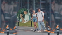 Erika Isac i-a dat „KO” lui M.G.L. doar din priviri! Artistul a ieșit de la sală direct într-o nouă rundă