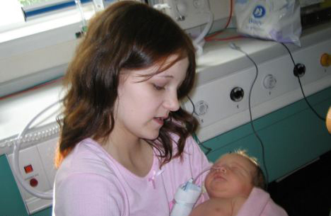 Tressa Middleton devenea în 2006 cea mai tânără mămică din Marea Britanie