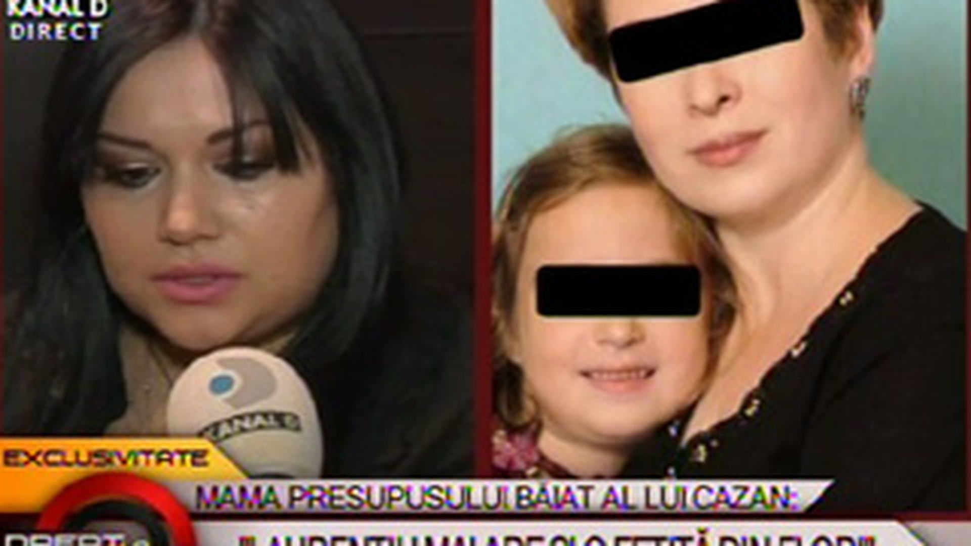 VIDEO Mama copilului lui Laurentiu Cazan: "El si-a recunoscut copilul pana in 2007, cand eu am spus in presa ca e copilul lui"