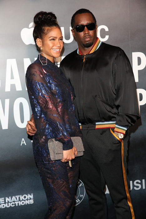 Sean Diddy Combs și Cassie Ventura participă la proiecția 'Can't Stop, Won't Stop: A Bad Boy Story' prezentată de Apple Music la Curzon Mayfair în Londra, Anglia.
