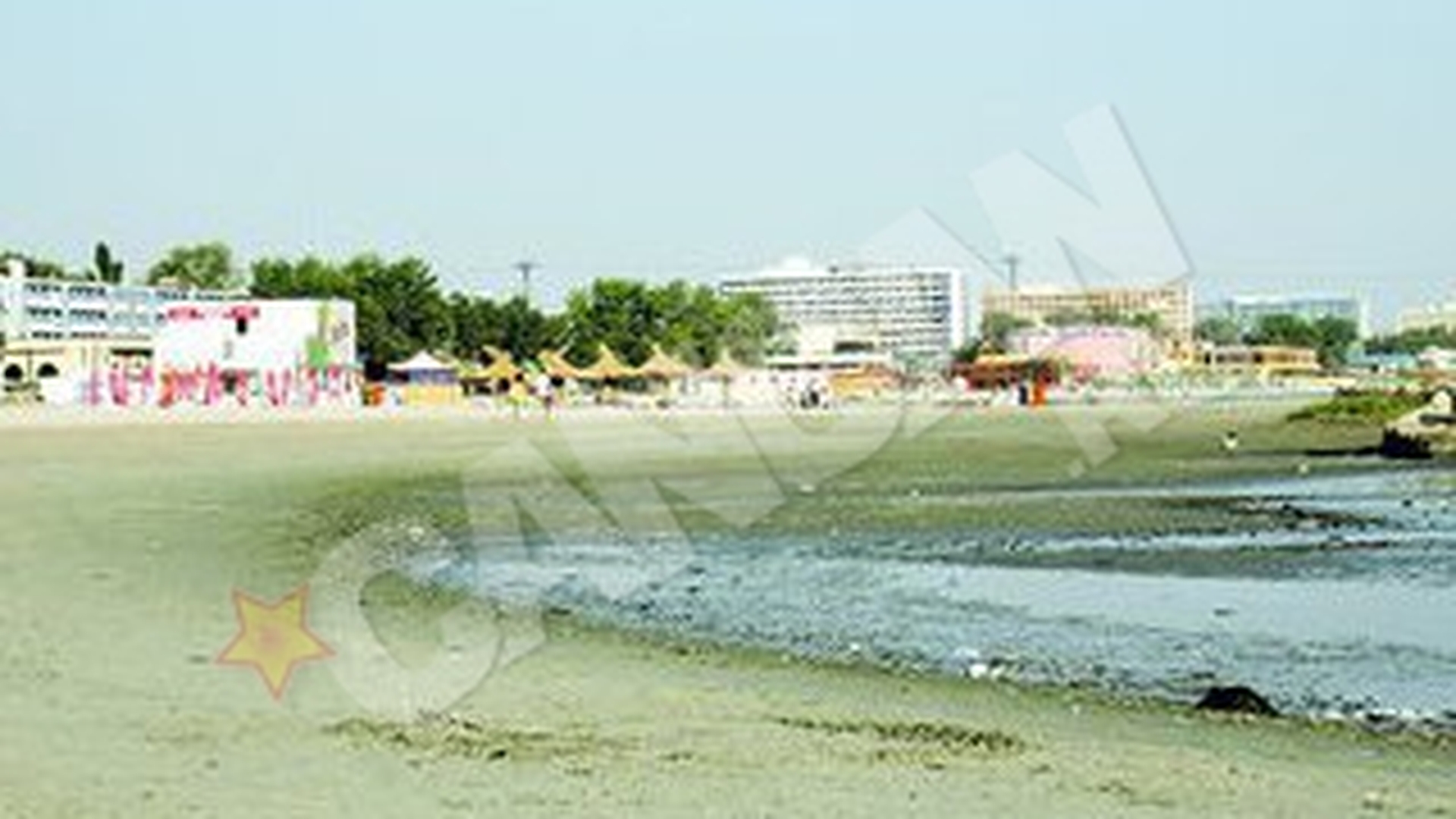 Fenomen bizar pe litoral "Fuge" marea la Mamaia!