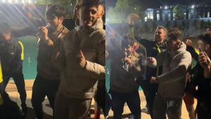 Coman & co., distracție “nebună” în toiul nopții după ce FCSB a luat titlul de campioană în Superliga! “Te iubesc…”