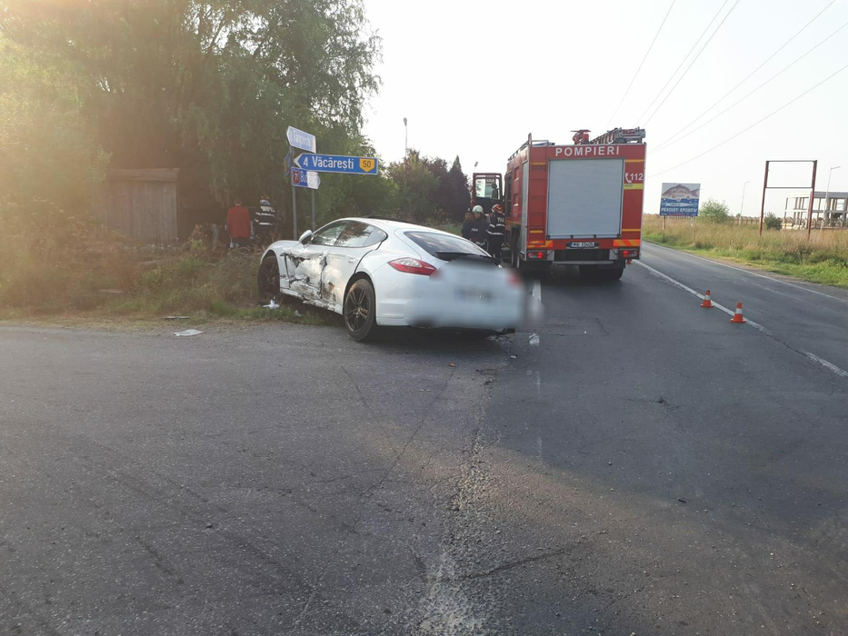 Mireasă, implicată într-un accident rutier!
