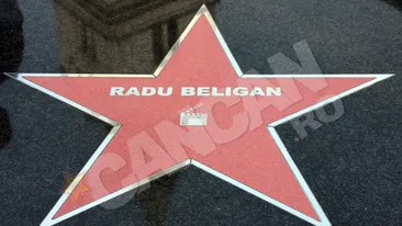 Radu Beligan a primit o stea pe Bulevardul celebritatilor din Bucuresti