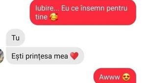 BANC | "Ești prințesa mea!"