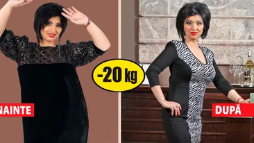 (P) Adriana Bahmuteanu: Am slabit 20 kg.!