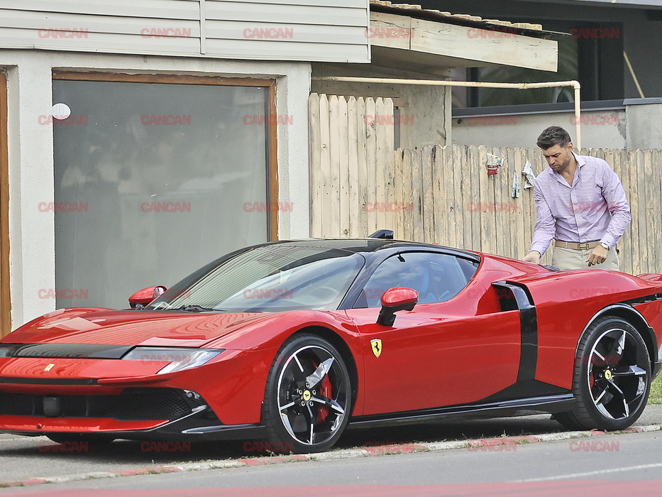 Ginerele lui Becali cu Ferrari 849 Testarossa