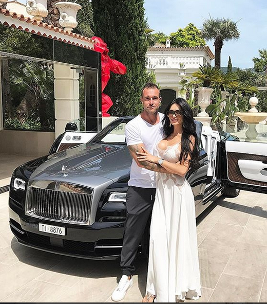Andreea Sasu şi Philipp Plein
