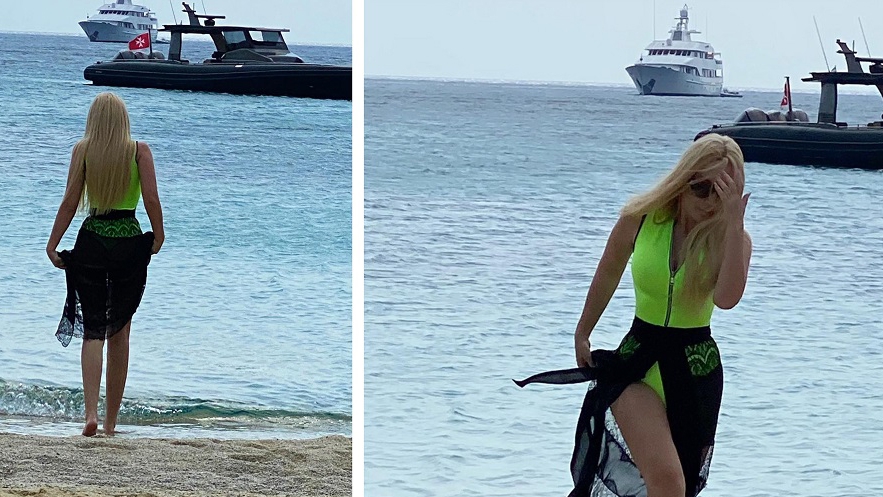 Diana Bianca, vacanță de vis pe insula milionarilor. Vezi ce poze a publicat blondina pe rețelele de socializare! FOTO EXCLUSIV!