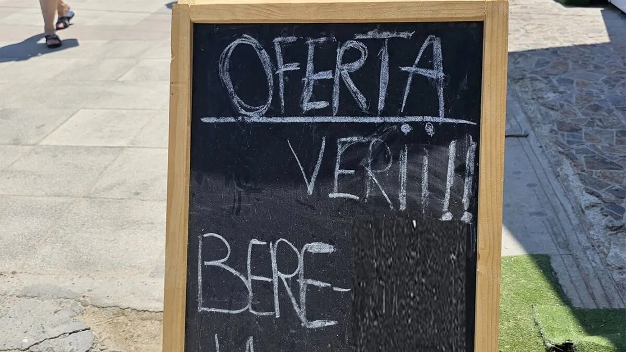 Oferta verii Cu cât a ajuns să se vândă o bere la draft, pe plajă la Eforie Nord, în vârf de sezon estival