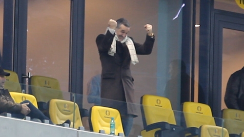 Reactia de milioane a lui Gigi Becali la singurul gol marcat de stelisti la umilinta cu Stuttgart