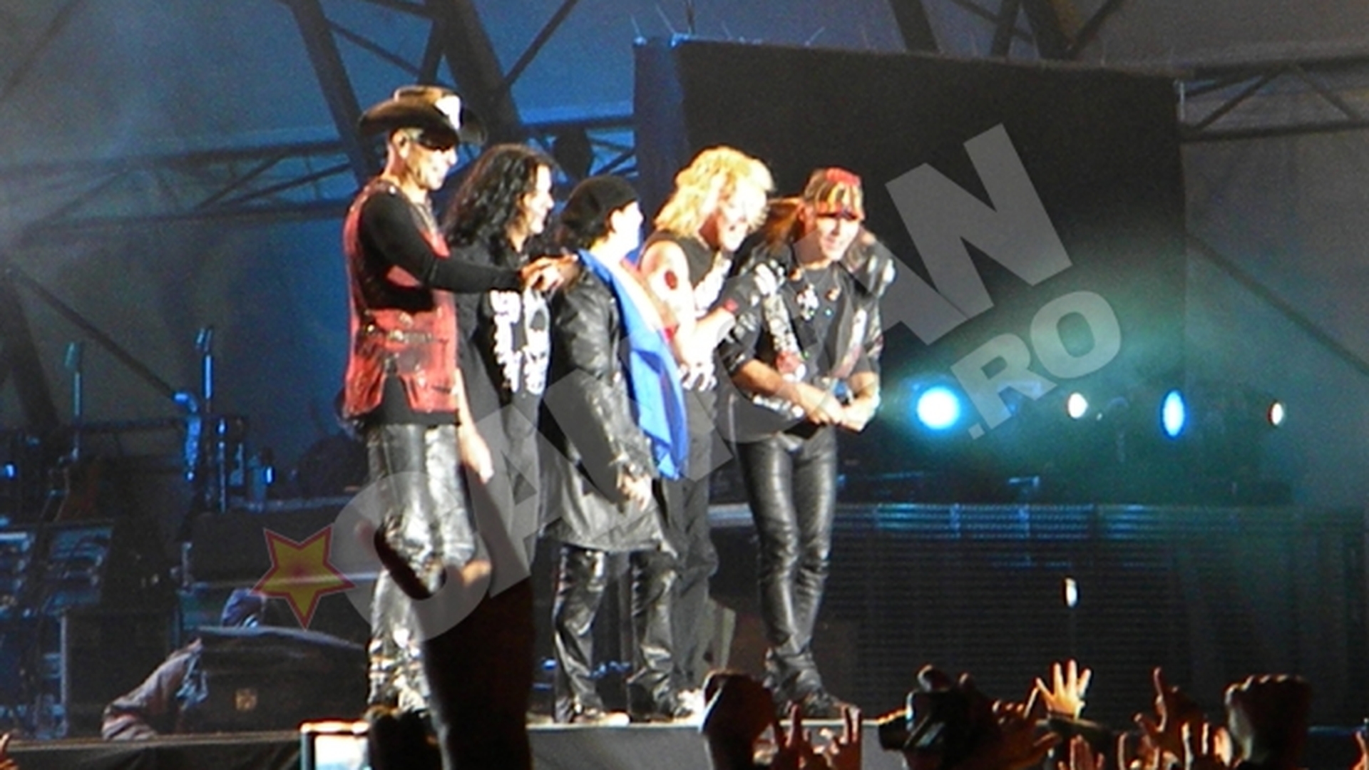 Rockerii de la Scorpions, impresionati de Cluj Arena: "Stadion incredibil!"