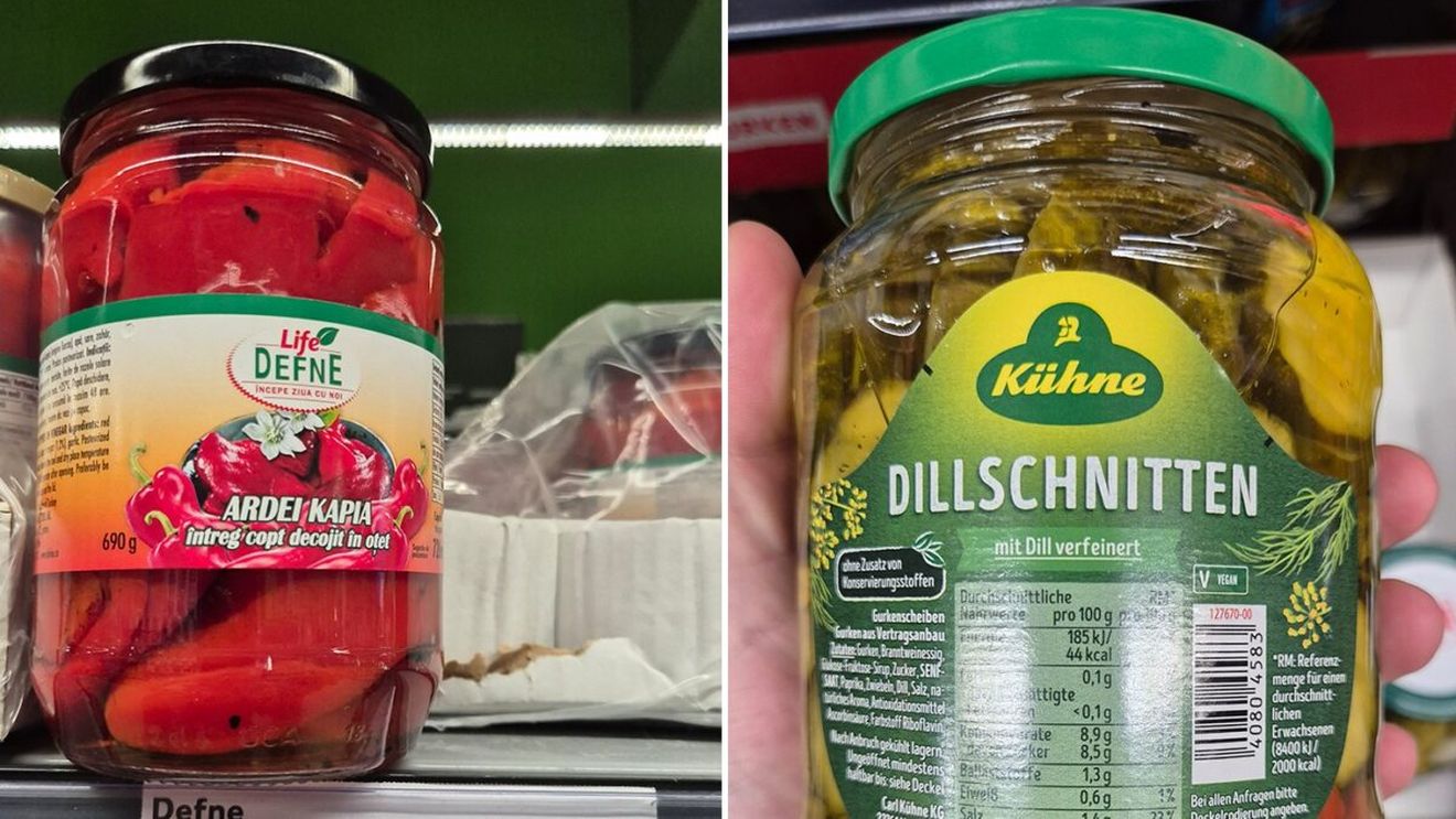 Cu cât au ajuns să se vândă un borcan cu gogoșari și unul cu castraveți murați, în supermarketurile Kaufland din România