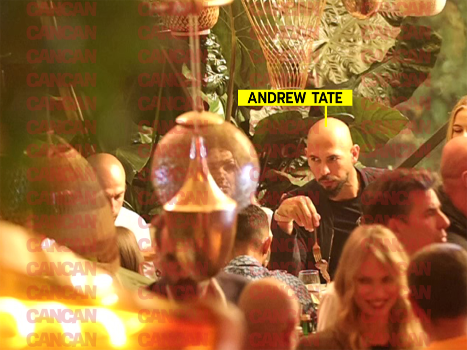 Andrew Tate a fost în club cu niste prieteni