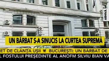 Un barbat s-a spanzurat la Inalta Curte de Casatie si Justitie! Era acuzat de pedofilie! Violase fetita de 9 ani a unui prieten