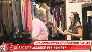 Nu le mai incap hainele in dressing! Ilie Nastase si Brigitte se extind cu dulapurile intr-o camera de 100 de metri patrati