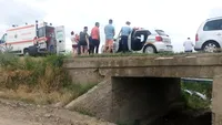 Accident grav în Galaţi! Un şofer şi-a pierdut viaţa după ce a plonjat cu maşina în canal!