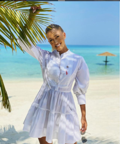 Iuliana în vacanță în Maldive (Foto: Instagram)