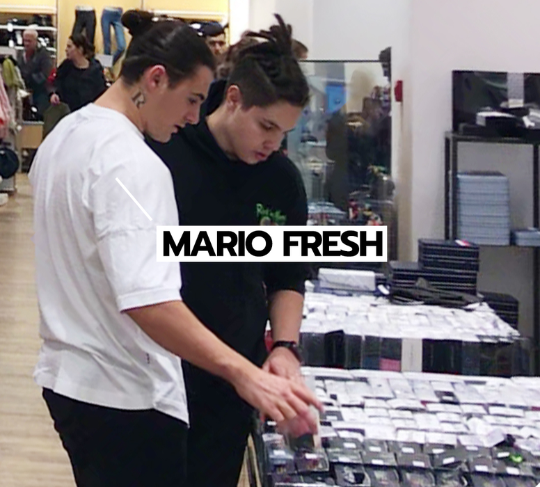 Mario Fresh, la shopping cu un amic