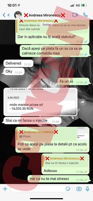 Banii pe lenjeria de lux nu ar mai fi ajuns la vânzător și pace
