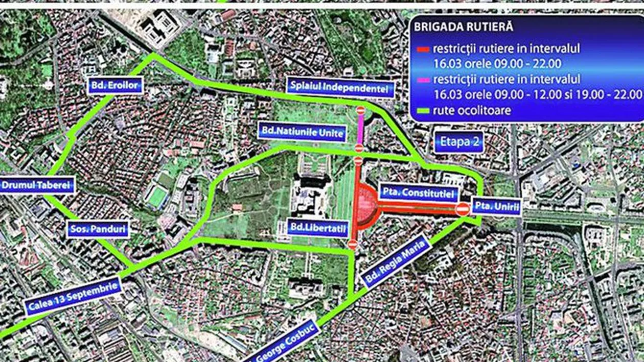 50.000 de sindicalisti vor descinde in Bucuresti