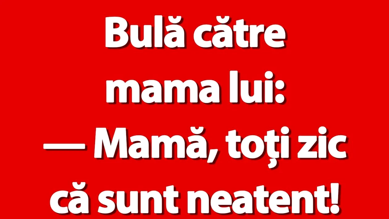 BANC | Neatenția lui Bulă
