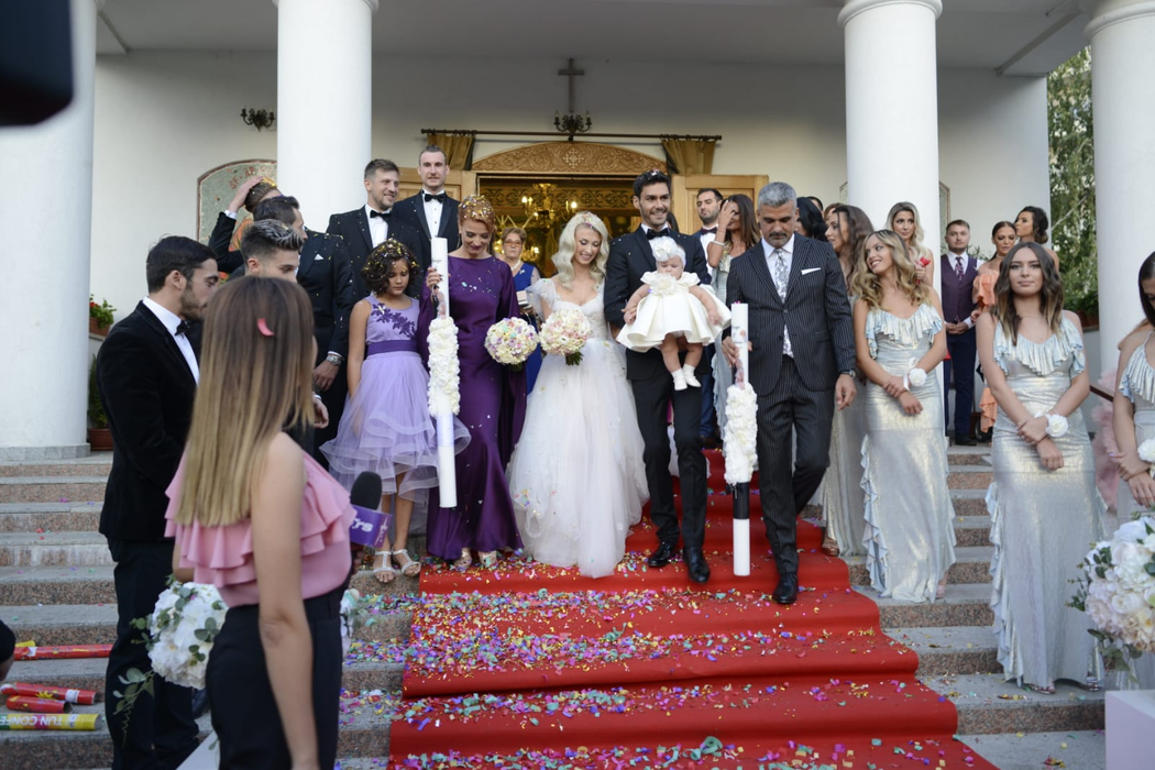 Câți bani au strâns Andreea Bălan și George Burcea la nuntă. Cât au pus invitații în plic