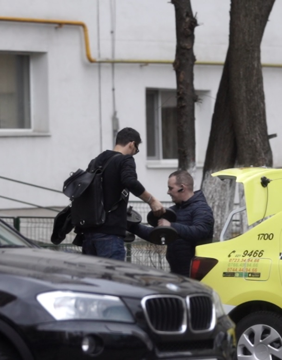 George Burcea a plecat din casa în care a stat cu Andreea Bălan
