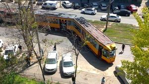 Un tramvai a deraiat în Galați! Ce s-a întâmplat cu călătorii