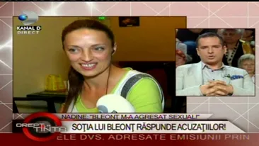 Sotia lui Claudiu Bleont, dupa scandalul dintre actor si Nadine: Eu am fost cu ei 99% din timp. Este aberant sa mi se spuna ca in fata ochilor mei s-au intamplat niste lucruri2