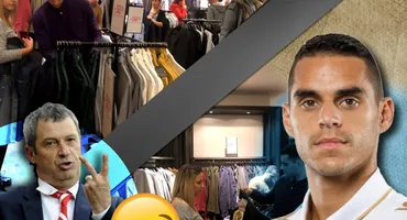 Ivan Pesic, fotbalistul scos din lot de Rednic, se ”antrenează” la shopping cu o…. blondă!