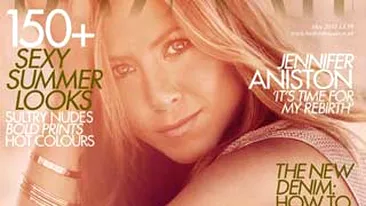 VIDEO Jennifer Aniston renaste pe coperta revistei Harper`s Bazaar din mai!