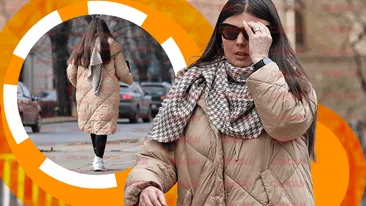Paula Seling, surprinsă într-o ipostază rară pe străzile din Capitală. Fanii au văzut-o, dar nu au recunoscut-o!