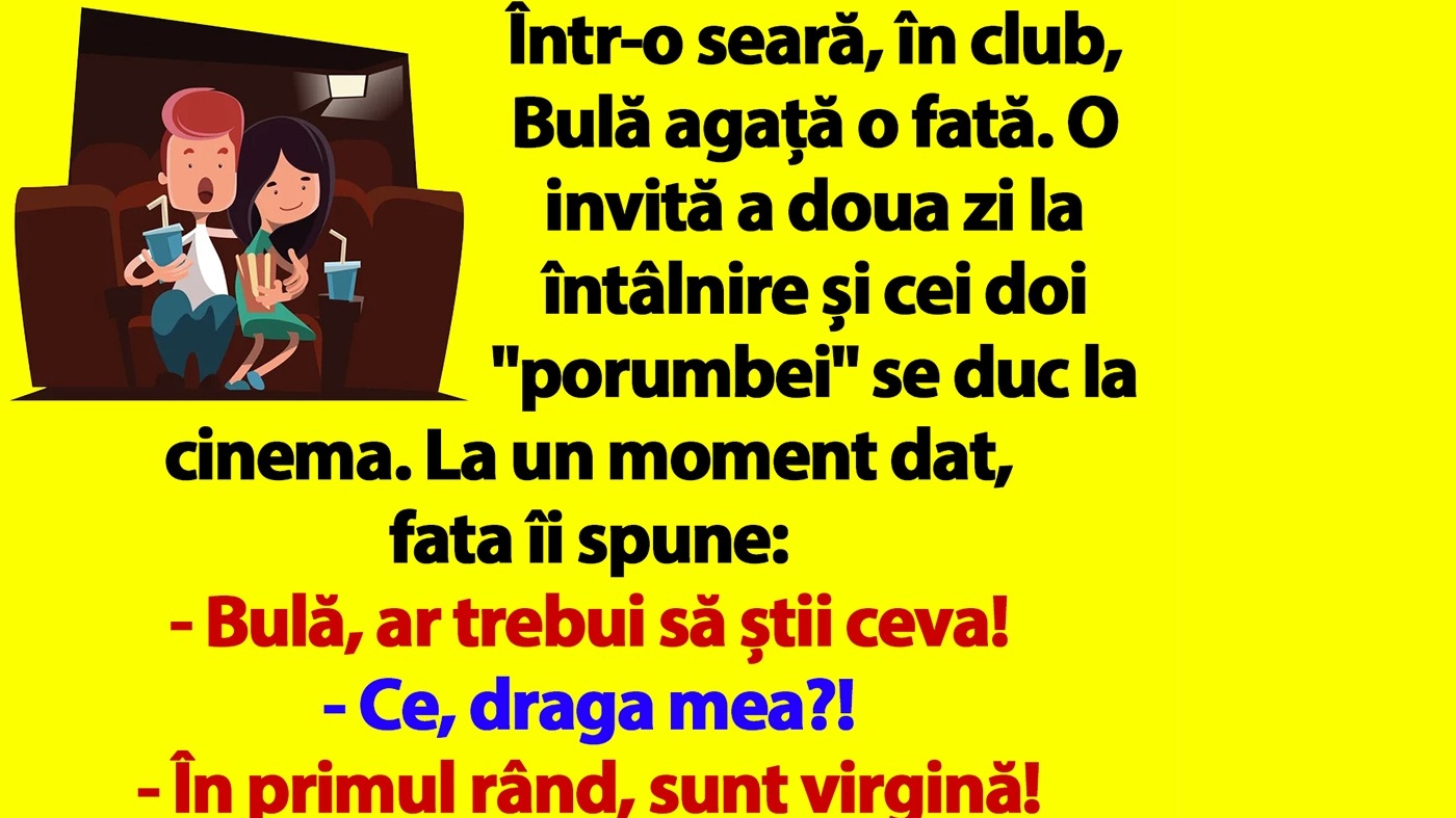BANC | Într-o seară, în club, Bulă agață o fată