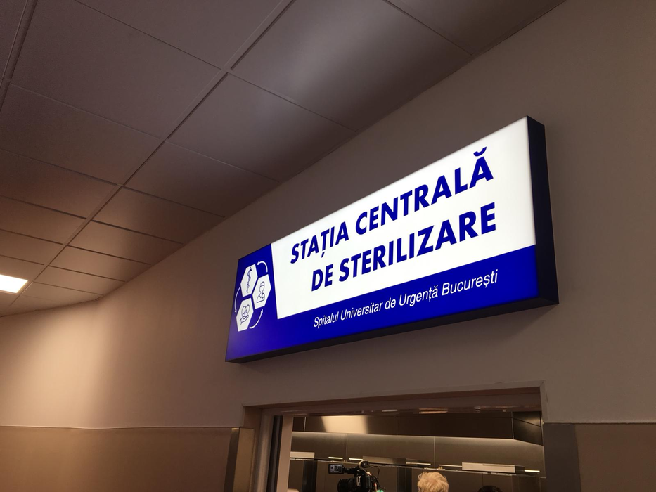 Inaugurarea Stației Centrale de Sterilizare a Spitalului Universitar de Urgență București
