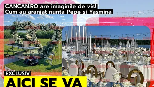 Exclusiv. Ce meniu le-au pregătit Pepe și Yasmine în decorul de vis pregătit pentru invitați