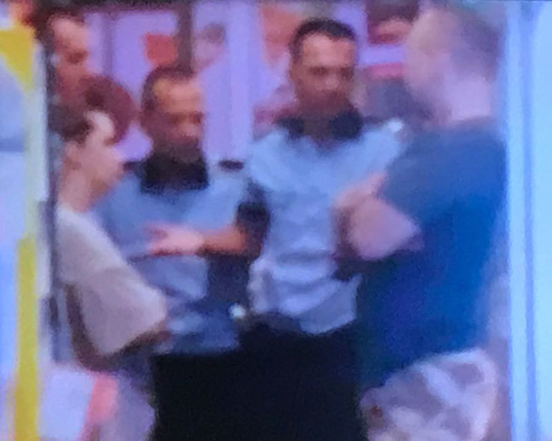 Soldat american bătut într-un magazin din Bucureşti. SMURD-ul a intervenit